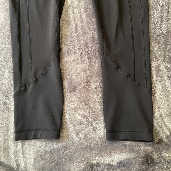 lululemon All The Right Places *OLD VERSION* Pockets Black, 8, 23" Crop Length - Picture 5 of 10